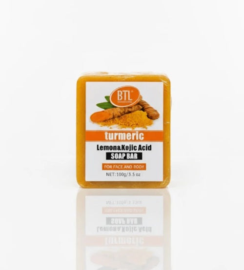 BTL Turmeric Lemon & Kojic Acid Soap Bar 3.5